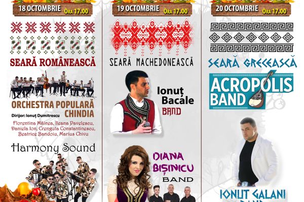 Festivalul Toamnei, la Târgoviște: mâncăruri alese, must și distracție