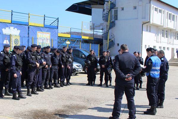 Măsuri de ordine publică la meciul de fotbal CSM Flacăra Moreni – AS FC Pucioasa