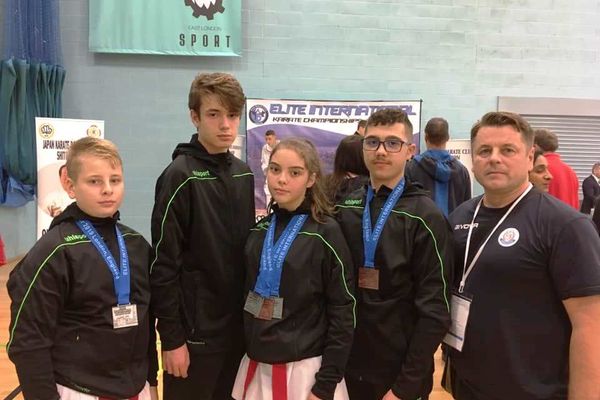 Karateka Clubului Sportiv Târgoviște, de patru ori pe podium la turneul internațional Elite Open Championship