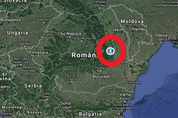 Cutremur, din nou, în Vrancea. Seismul a avut doar 2,8 grade