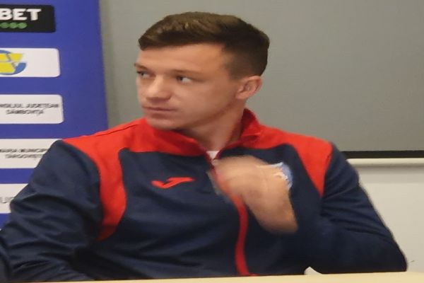 Video| Internaționalul moldovean, de la Chindia Târgoviște, Vadim  Rață, crede în România