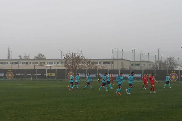 Șoc în amicalul zilei FCSB-Chindia Târgoviște 3-6