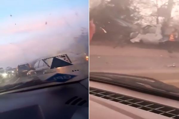 Update| Accident grav la Tărtășești în Dâmbovița.Patru mașini au fost implicate. Două persoane rănite