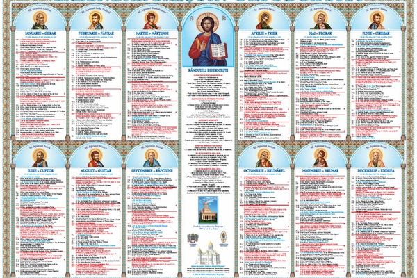 Au apărut calendarele bisericești pe anul 2020, tipărite de Editura Arhiepiscopiei Târgoviștei