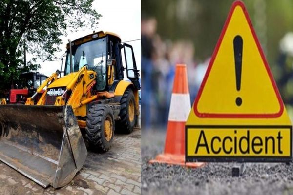 Accident inedit, cu o persoană rănită, între o mașină și un buldoexcavator, în Dâmbovița