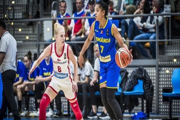 România a pierdut dramatic confruntarea cu Cehia, la baschet feminin, din preliminariile Euro 2021, cu G.Irimia între protagoniste