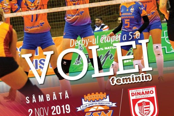 Târgoviștenii inivitați să fie alături de echipa de volei, la un meci considerat esențial în campionat