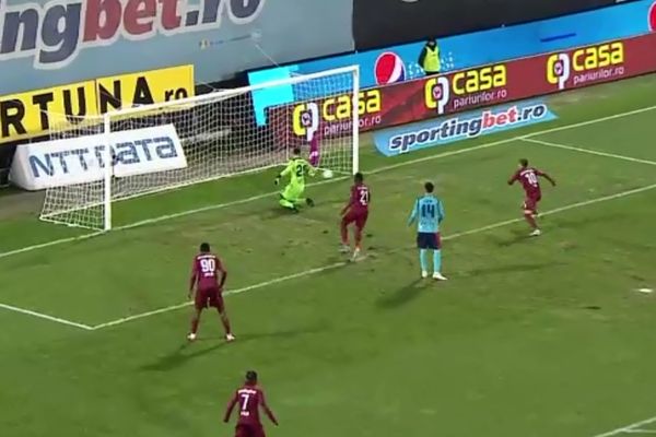 Chindia este spulberată pe terenul campioanei. CFR-Chindia 4-0 (1-0)