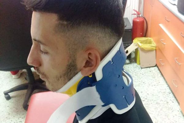 Un fotbalist de la Flacăra Valea Mare a ajuns la spital după ce a fost bătut pe teren