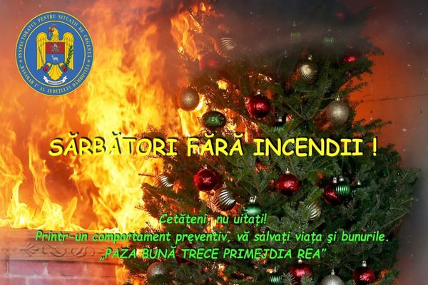 Atenție la...neatenție! Sfaturi utile de la pompieri