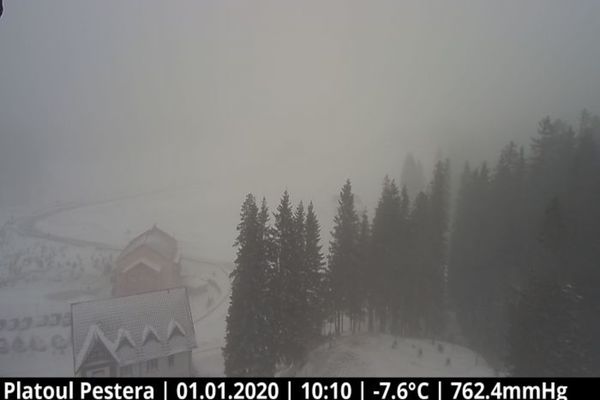 Cum arată zona din Bucegi unde este interzis accesul auto, din cauza condițiilor meteo