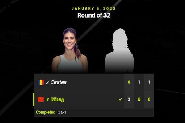 Dezamăgitor. Sorana Cîrstea pierde în primul tur la Shenzen, în fața unei jucătoare anonime