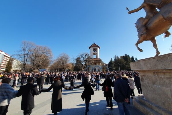 Foto-Video| Mica Unire sărbătorită (și) la Târgoviște