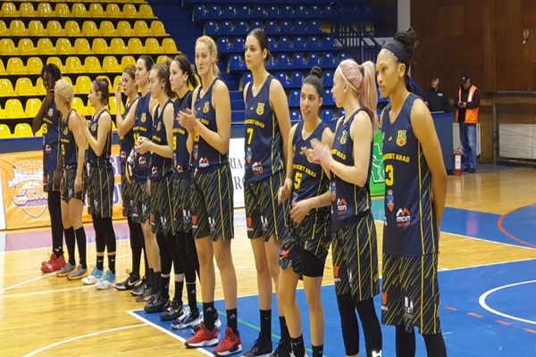 CSM Târgoviste a pierdut,pe teren propriu, derby-ul de tradiție din prima ligă de baschet feminin, cu FCC Arad (49-56)