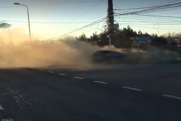 Accident pe DN 1 A, la Crevedia. Un bărbat a fost transportat de urgență la spital