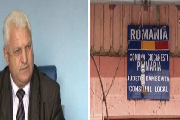 Bărbat prins în flagrant, când primea bani de la primarul comunei dâmbovițene Ciocănești, pe care îl șantaja