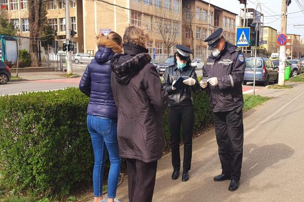 21 de sancțiuni pentru nerespectarea Ordonanței militare 3, la Târgoviște.