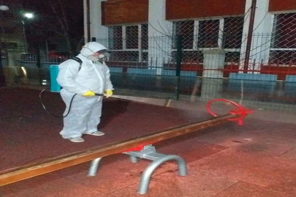 Străzile si trotuarele din Târgoviște vor fi dezinfectate, pentru prevenirea răspândirii coronavirusului