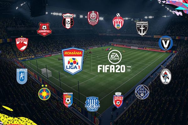 Chindia Târgoviște egal cu  U. Craiova în liga I de fotbal... pe simulator (FIFA 20)