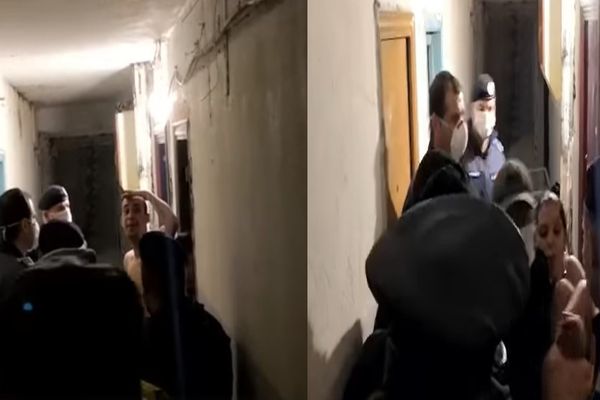 Târgoviște| S-a trezit cu mascații la ușă pentru că trezise tot cartierul, când asculta muzică la maxim