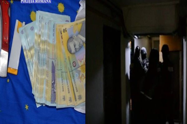 Video| Acțiune în forță a Poliției, la cămătari din județul Dâmbovița. Captură impresionantă. Șase persoane reținute