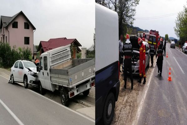 Foto| S-au "relaxat" deja. Val de accidente rutiere, pe drumurile din Dâmbovița, cu o zi înainte de 15 mai