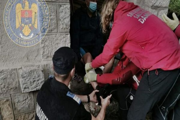 Dâmbovița. Turist accidentat pe un traseu montan