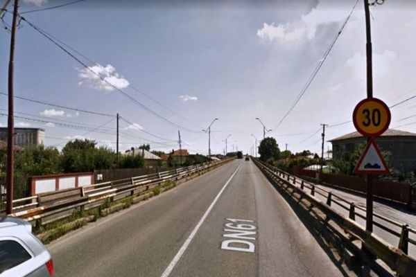 CNAIR închide circulaţia pe DN 61, în judeţul Dâmboviţa, de miercuri