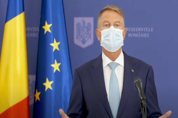 VIDEO Președintele Klaus Iohannis cere măsuri urgente și coordonare la nivel european pentru combaterea pandemiei