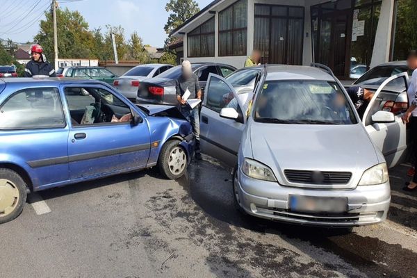 Carambol cu patru autoturisme în Dâmbovița