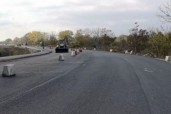 Arteră din cadrul proiectului de reabilitare a centurii din Târgoviște, lărgită la patru benzi