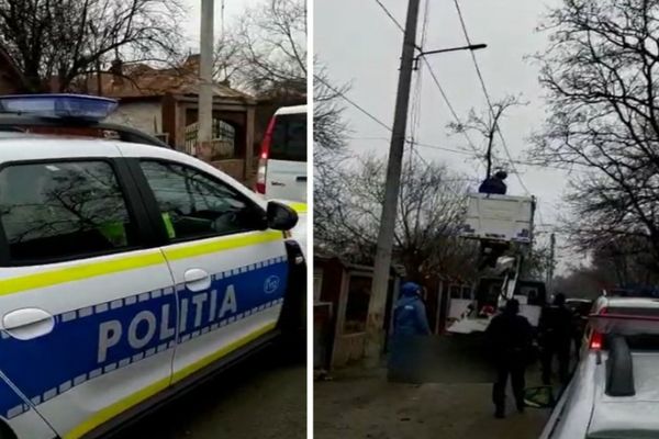 Zeci de dâmbovițeni, decuplați de la rețeaua de curent electric în urma unei razii