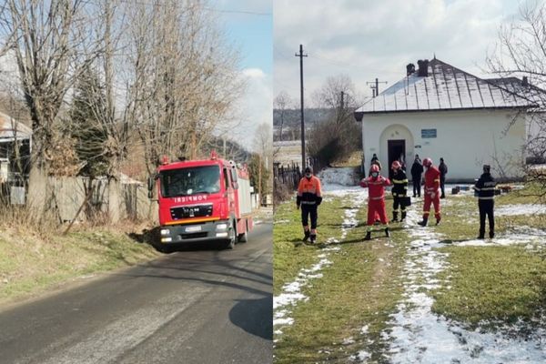Alertă la o grădiniță din Dâmbovița. Un cablu a luat foc