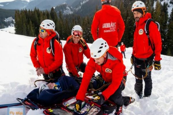 Primul exercițiu al Salvamont Dâmbovița pe 2021