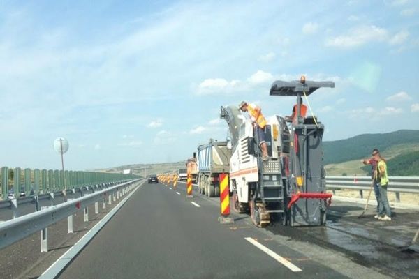 Lucrări pe A1 București- Pitești. Circulație restricționată în zona localității Petrești-Dâmbovița 