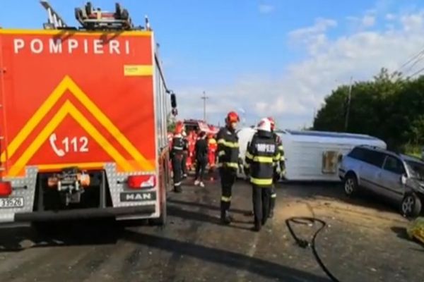 Copiii implicați în accidentul mortal de pe DN 71 sunt în afara oricărui pericol. Cine a fost îngerul lor păzitor