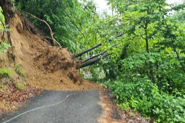 Alunecări de teren în Dâmbovița