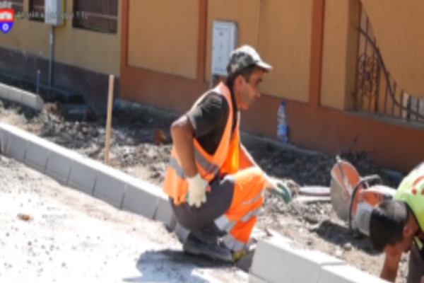 Dâmbovița.Lucrări la infrastructura de drumuri la Titu