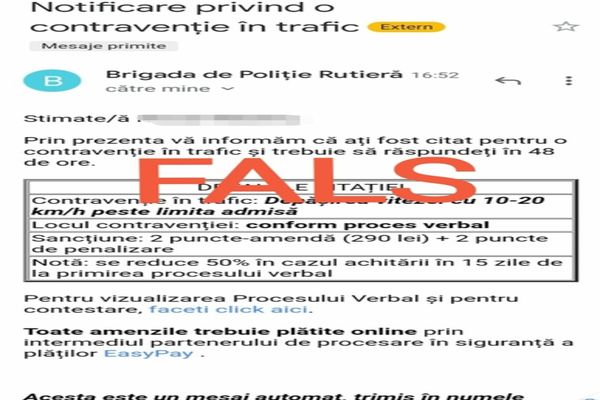 Escrocherii cu amenzi radar. Avertismentul Poliției Române pentru șoferi