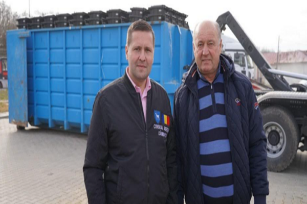 Continuă campania ”Caravana Dâmbovița curată”. Vor fi distribuite 160.000 de pubele