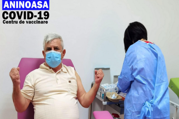 Dâmbovița. Centrul de vaccinare de la Aninoasa s-a redeschis