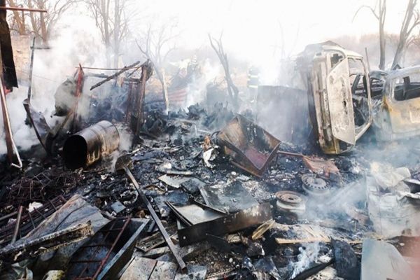 Dâmboviţa. Incendiu violent la o anexă gospodărească din Conţeşti