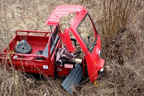 Accident mortal în Dâmbovița. Un triciclu cu trei persoane s-a răsturnat