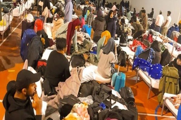 Pompierii dâmbovițeni au în grijă o tabără mobilă cu peste 400 de refugiați ucraineni, în județul Suceava