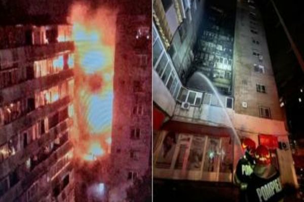 Anchetă penală în cazul incendiului de la blocul cu 10 etaje, din Sectorul 5 al Capitalei 