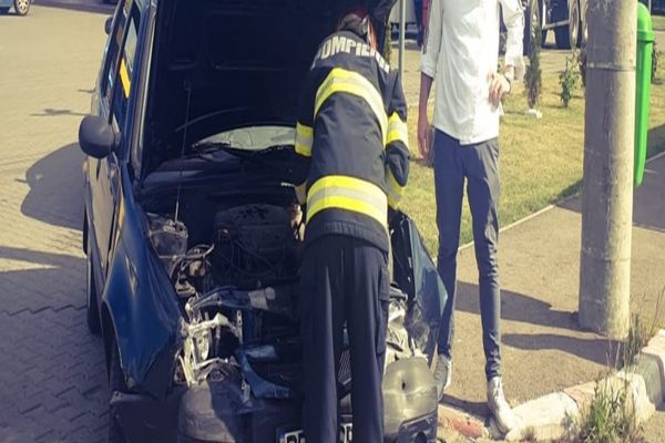Șofer sub influența drogurilor la ieșirea dintr-un peco din Târgoviște a produs un grav accident 