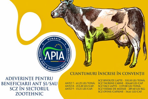 APIA eliberează adeverinţe pentru crescătorii de animale care doresc să acceseze credite bancare