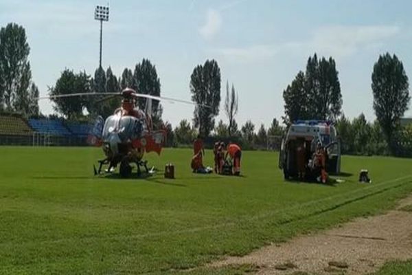 Copil de 2 ani preluat în stare gravă de elicopterul SMURD, în urma unui accident produs în Dâmboviţa