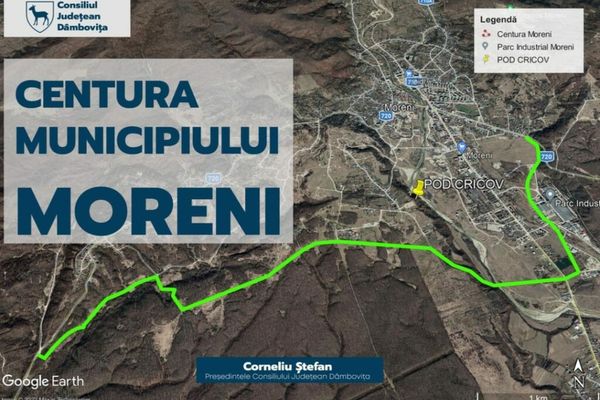 Municipiul Moreni va avea centură ocolitoare. Lucrarea va costa 35 milioane de euro