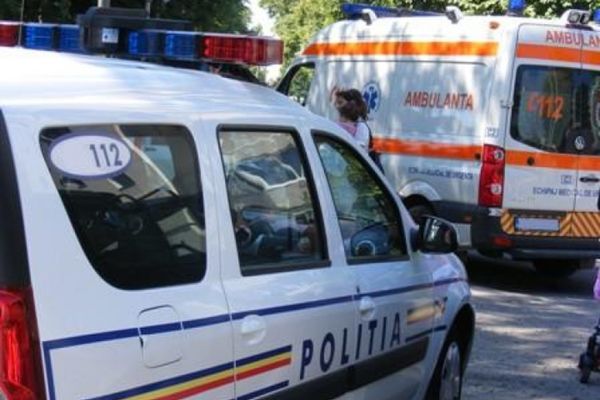 Dâmbovița. Accident rutier pe DN 7. Două persoane au avut nevoie de îngrijiri medicale